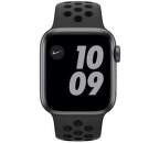 Apple Watch SE Nike 40 mm vesmírné šedý hliník / antracitový / černý sportovní řemínek Nike