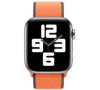 Apple Watch 44 mm športový prevliekací remienok kumkvatovo oranžový