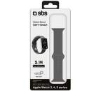 Sbs remienok pre Apple Watch 40 mm S/M sivá