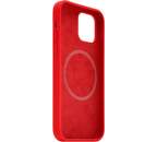Fixed MagFlow pouzdro s podporou MagSafe pro Apple iPhone 12 mini červená