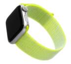 Fixed Nylon Strap remienok pre Apple Watch 38/42mm limetkový