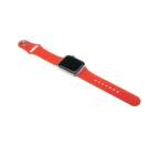 Fixed Silicone Strap remienok pre Apple Watch 42/44mm červený