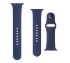 Fixed Silicone Strap remienok pre Apple Watch 38/40mm modrý