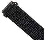 Fixed nylonový řemínek pro smartwatch 22 mm reflexní černý