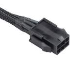 Akasa Flexa V6 AK-CBPW07-40BK 6-pinový VGA prodlužovací kabel 40cm