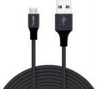 Fonex dátový kábel USBMicro USB 12 W 1 m čierny (1)