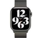 Apple Watch 41 mm remienok milánsky ťah grafitovo sivý (3)