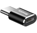 Baseus USB-C/Micro USB redukce 2,4A černá