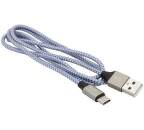 Forever Devia USB-C kabel 1m, modrý