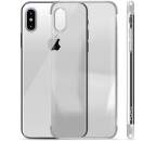 Puro Verge Crystal pouzdro pro Apple iPhone X, stříbrná