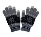 Aligator Nordic dámské rukavice na displej, šedé