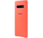 Samsung silikonové pouzdro pro Samsung Galaxy S10+, růžová