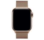 Apple Watch 40 mm řemínek milánský tah, zlatý