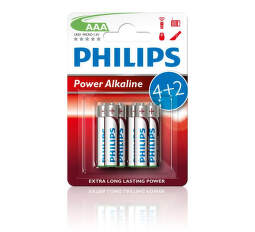 PHILIPS Power Alkaline AAA / 6