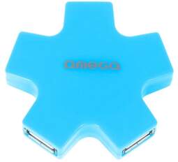 OMEGA 4 PORT STAR BLU, USB Hub