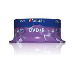VERBATIM 25DVD+R4,7 GB 16xcake pack