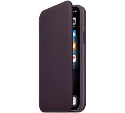 Apple kožené pouzdro Folio pro iPhone 11 Pro, fialové
