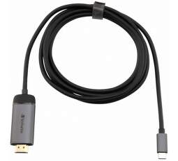 Verbatim 49144 adaptér USB-C na HDMI 4K + 1,5m kabel