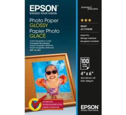 Epson Photo Paper Glossy 10x15cm 100 listů