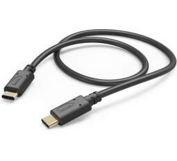 Hama dátový kábel USB-C / USB-C 3 A 1,5 m čierna