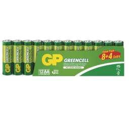 GP Greencell AA zinkové batérie 12ks.1
