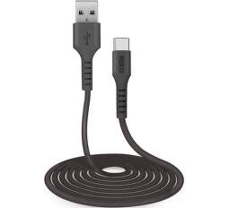 SBS USB-C/USB kabel 3 m černý