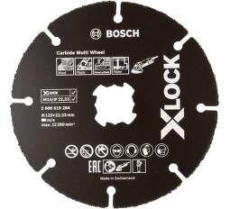 Bosch Professional X-LOCK Carbide Multi Wheel rezací kotúč 125 mm