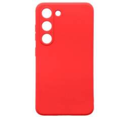 Mobilnet silikónové puzdro pre Samsung Galaxy S23 červené