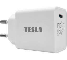 Tesla Power Charger T100 USB-C nabíjačka PD 3.0PPS 20W biela (2)