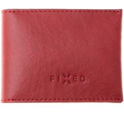 Fixed Wallet kožená peněženka červená