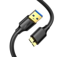 Ugreen 10841 kabel USB 3.0 typ A na micro USB 3.0 typ B 1 m černý