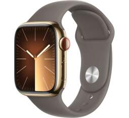 Apple Watch Series 9 GPS + Cellular 41 mm zlatá nerezová ocel S/M