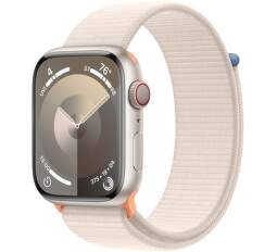 Apple Watch Series 9 GPS + Cellular 45 mm hvězdně bílý hliník