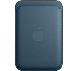 Apple FineWoven peněženka s MagSafe pro iPhone Pacific Blue modrá