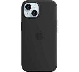Apple silikonové pouzdro pro Apple iPhone 15 MagSafe černé