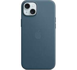 Apple FineWoven puzdro s MagSafe pre iPhone 15 Plus Pacific Blue modré