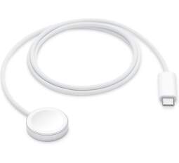 Apple magnetický rychlonabíjecí kabel pro Apple Watch 1 m USB-C bílý
