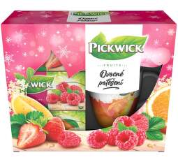 Pickwick Ovocné potešenie Sada čajov a hrnčeka