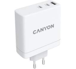 Canyon H-140-01 síťová nabíječka 140W GaN bílá