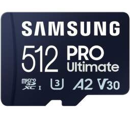 Samsung PRO Ultimate microSDXC paměťová karta 512 GB + adaptér