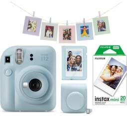 Fujifilm Instax Mini 12 modrý + Kit + film 2x 10ks (1)