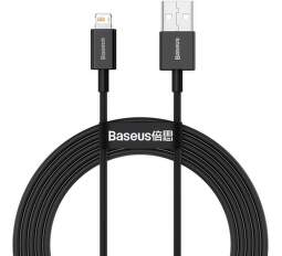 Baseus Superior datový kabel USB-A/Lightning 2,4 A 2 m černý