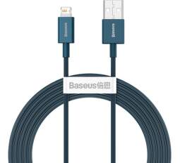 Baseus Superior datový kabel USB-A/Lightning 2,4 A 2 m modrý