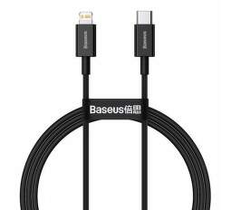 Baseus Superior kábel USB-CLightning 20 W 1 m čierny (1)