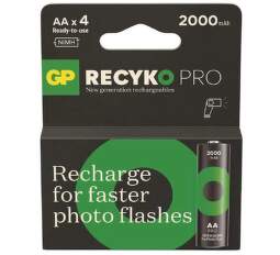 GP ReCyko Pro Photo Flash AA 4 ks (1)