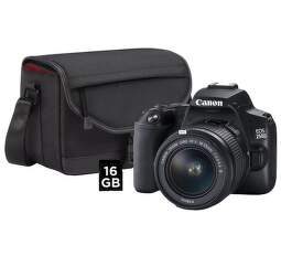Canon EOS 250D + 18-55 mm DC III + CB-SB130 + 16 GB paměťová karta