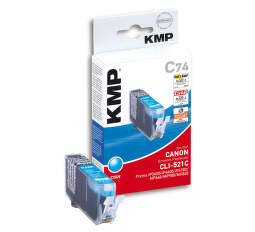 KMP C74 komp.recykl.náplň CLI-521C