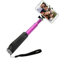 Fixed Bluetooth selfie tyč, růžová