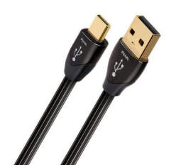 AudioQuest Pearl USB-A - Micro USB kabel 1.5 m, černá