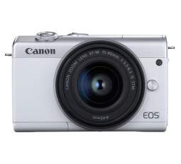 Canon EOS M200 bílá + Canon EF-M 15-45mm IS STM